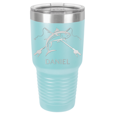 Fishing Hook 30oz Ringneck Tumbler